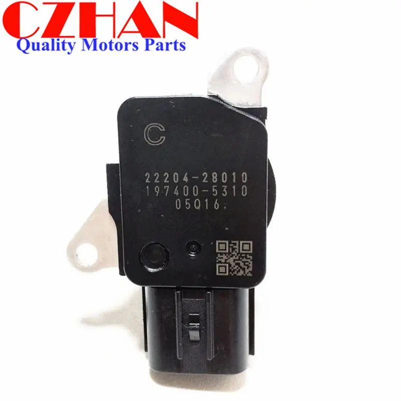 22204 28010 0V010 MAF датчик воздушного потока для Toyota 2011 2017 Camry Corlla Highland Prius Tundra 4runner Датчик