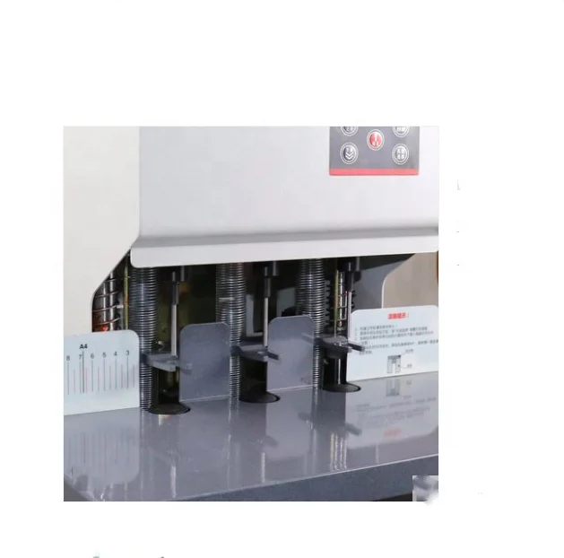 

YJ-ZD500 drilling binding machine one click punch binding machine with intelligent management system infrared positioning