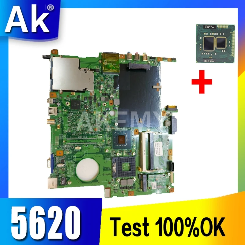 

Материнская плата Akemy MBTK301001 MB.TK301.001 48.4 t301.01n для ноутбука Acer Extensa 5620, 965PM DDR2, с графическим слотом, без процессора