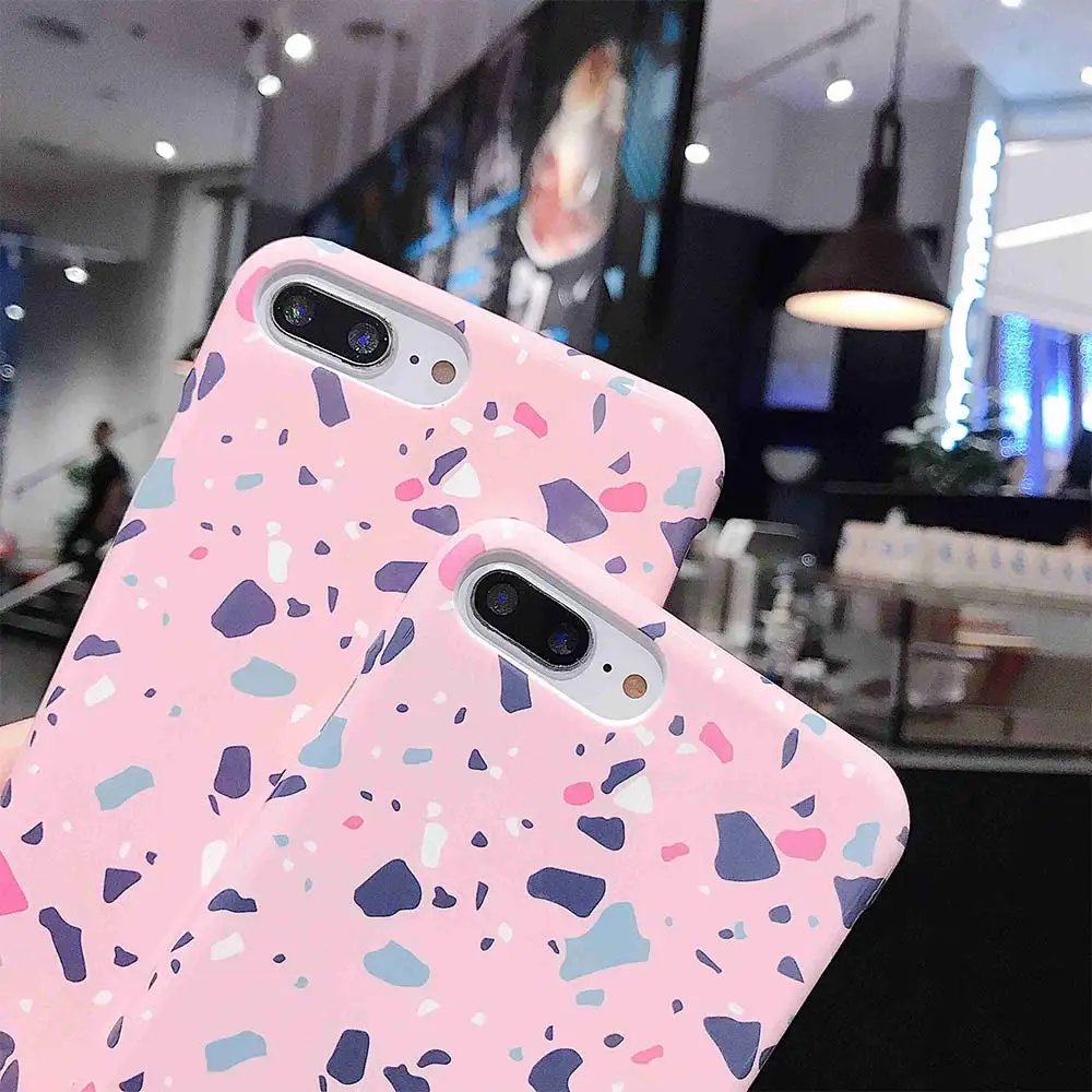 Чехол KISS роскошный мраморный чехол для телефона s iPhone 11 Pro Max XS XR Мягкая