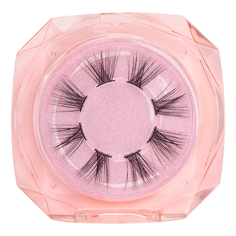 

Segment Lashes Wispy Fluffy Long Natural Handmade False Eyelashes Grafting & Daily Dual Use eye makeup