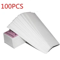 new 100pcs removal nonwoven body cloth hair remove wax paper rolls high quality hair removal epilator wax strip paper women men