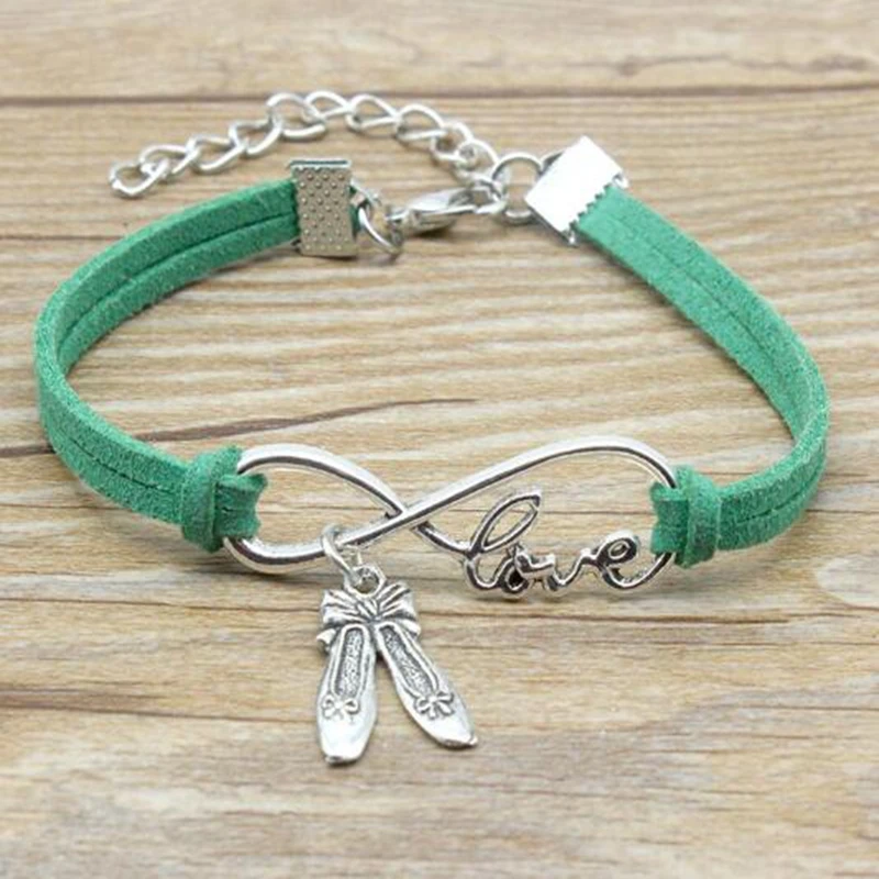 Из металлического сплава в цвете Антик бесконечность любви танцевальная обувь