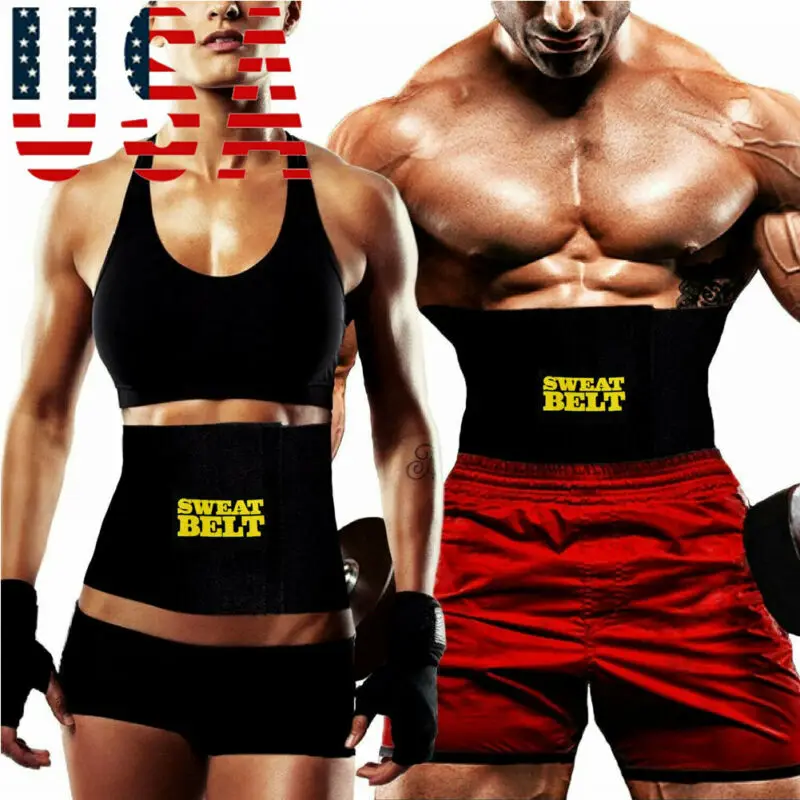Мужские неопреновые сауна термо пот тонкий формирователь тела Талии Тренажер