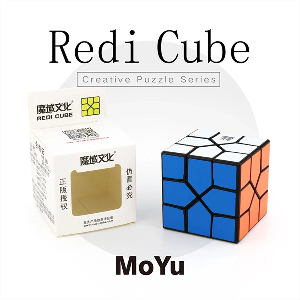 

MoYu Redi Magic Cube 3x3x3 Speed Puzzle Cube Professional Strange-Shape Cubing Game Twist Educational Kid Toys for Children Gift