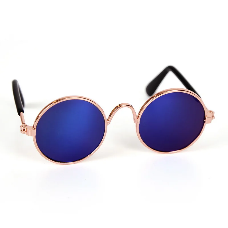Blue Прекрасные очки, товары для домашних животных, кошек, очки для глаз, солнцезащитные очки для маленьких собак, кошек, домашних животных, реквизит для фотографий, аксессуары,, товары для домашних животных - Цвет: Blue