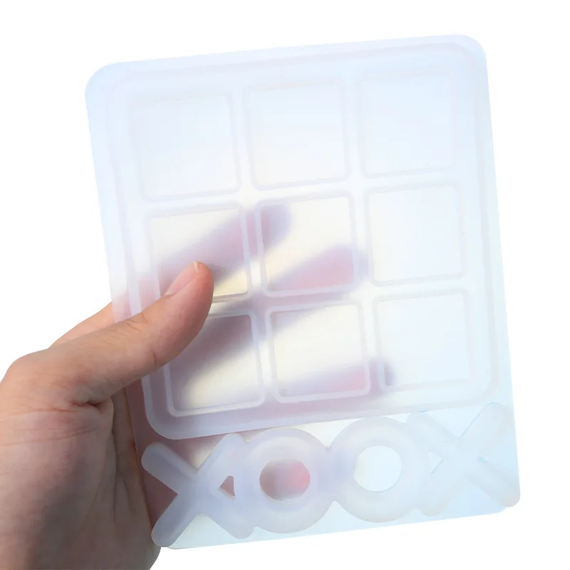 

DiyXO Well-word Chess Silicone Mold Silicone Set Hand Mirror Set Resin Drop Glue Set Wholesale