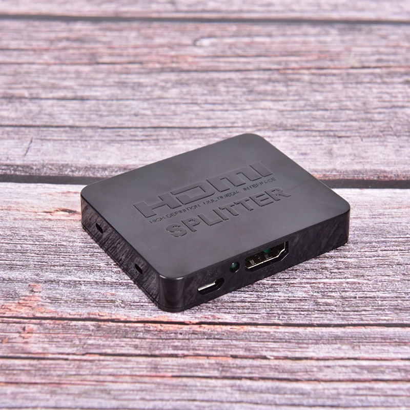 Раздельный видеопереключатель 4K HDMI Full HD 1080p 1X2 разделение 1 вход 2 выхода усилитель
