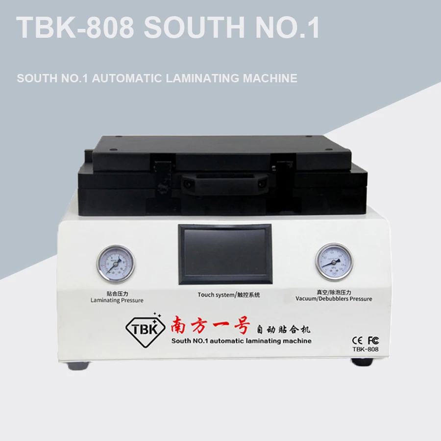 TBK-808 12 дюймов изогнутый экран вакуумный ламинатор и машина для удаления пузырей ламинатор и дебюблер для ремонта ЖК-экрана