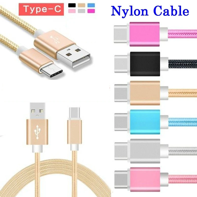 Зарядный кабель USB Type C для Samsung S8 A20e A40 Sony Xperia 10 XA2 Ultra Huawei P20 P9 Honor 9X Pro Redmi Note 7