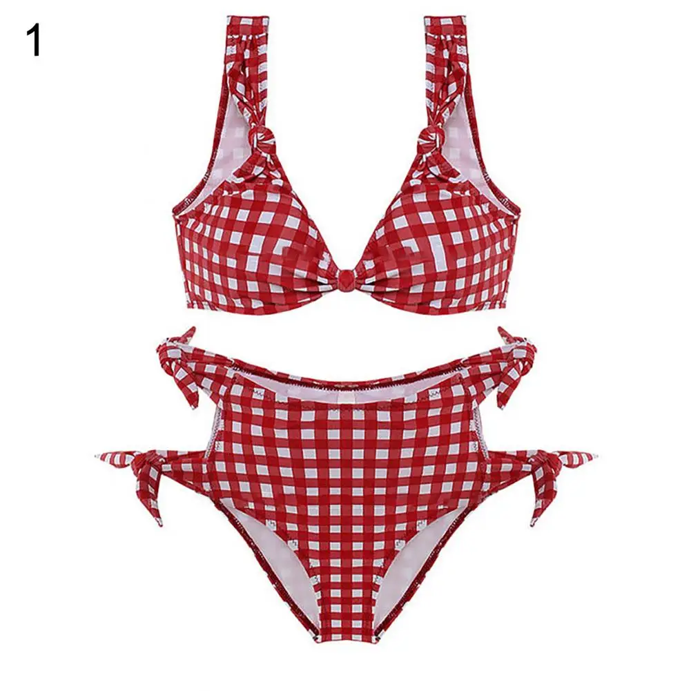 

Swimwear Belly-covering High Waist Two-piece Split Belly-covering Swimsuit for Swimming Pool