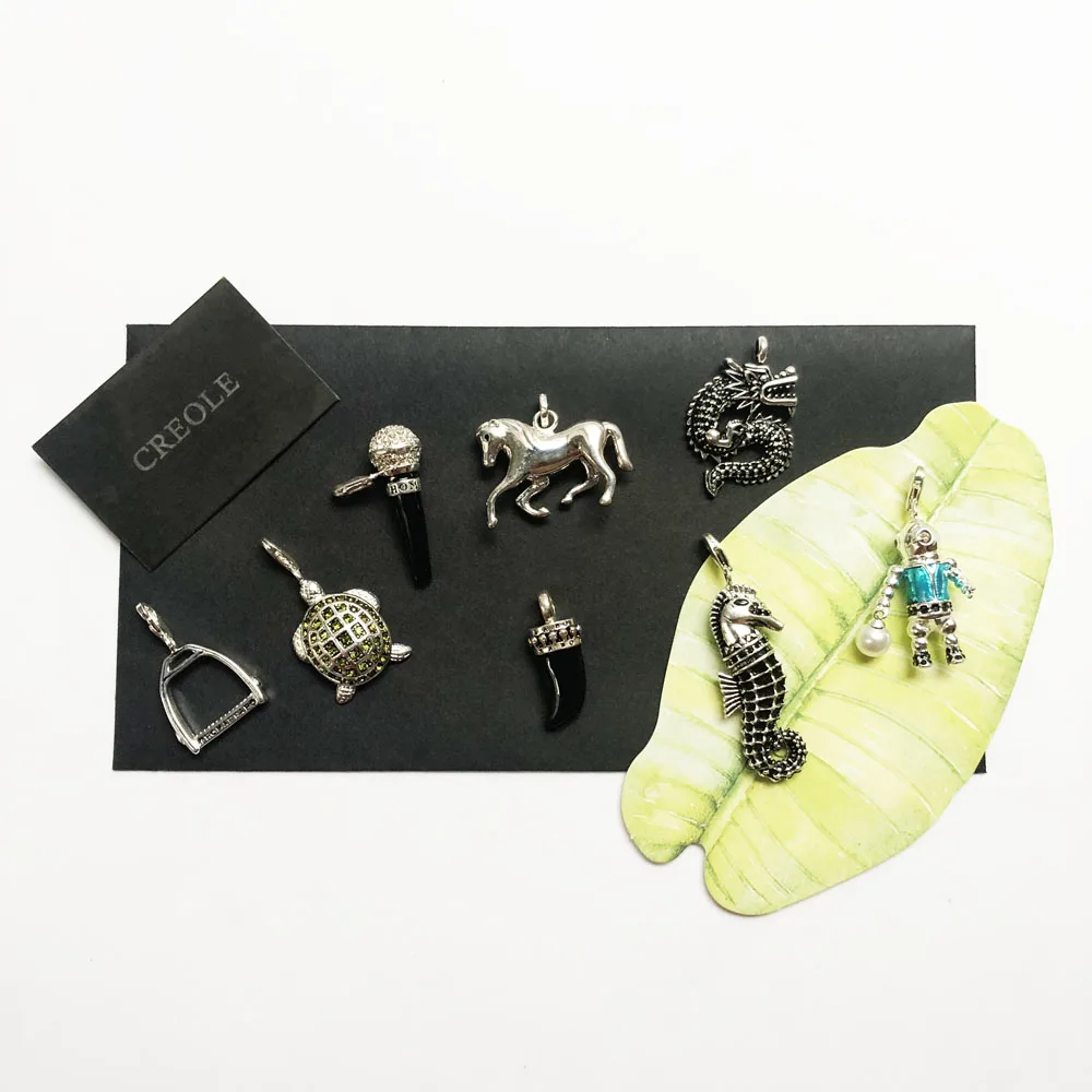 Подвеска в виде черепахи морской лошади Лошадиная Подкова с микрофоном