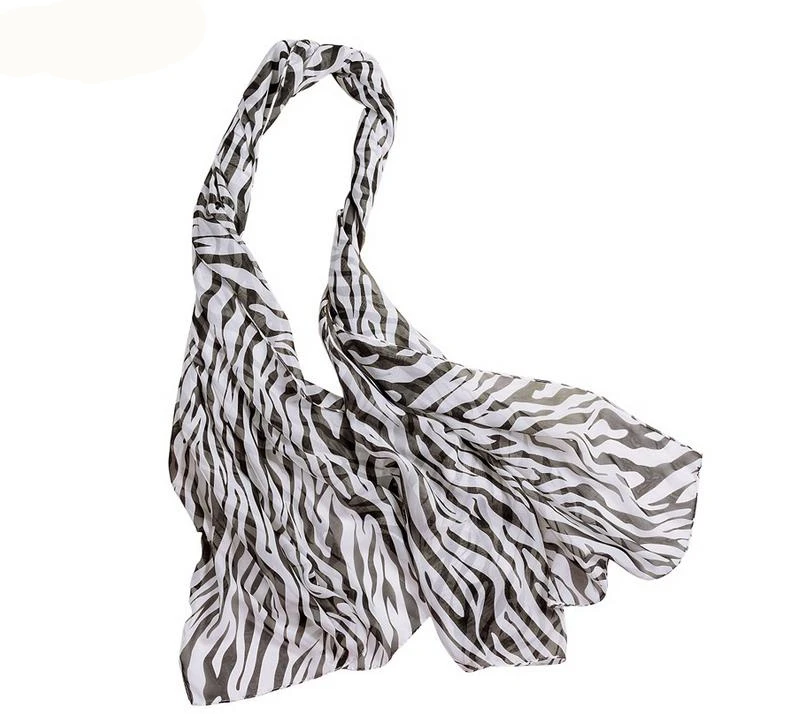

2019 Fabulous Women Wraps Scarves Printed Soft Chiffon Shawl Wrap Scarf Fanshion Style Scarves Elastic Breathable Poncho Shawls