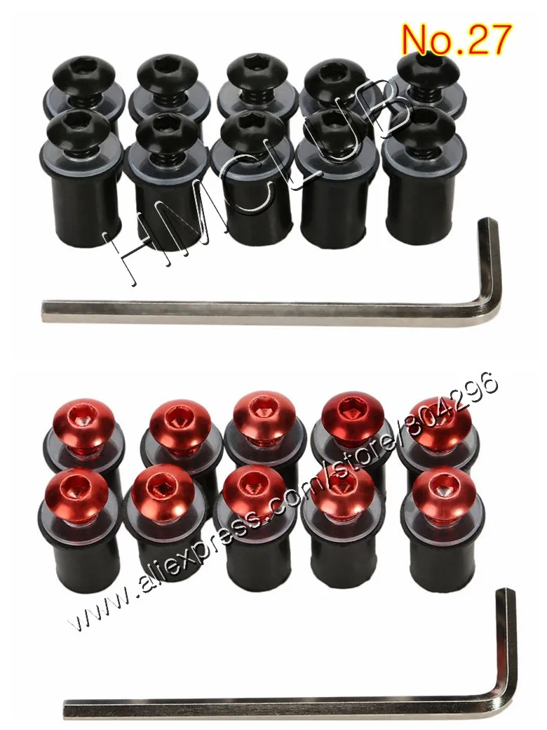 Полный Обтекатель Болты комплект для HONDA VTR1000F 1997 1998 1999 2000 2001 2002 2005 VTR 1000 F 1000F 97 всего тела винты винт с мелкой резьбой