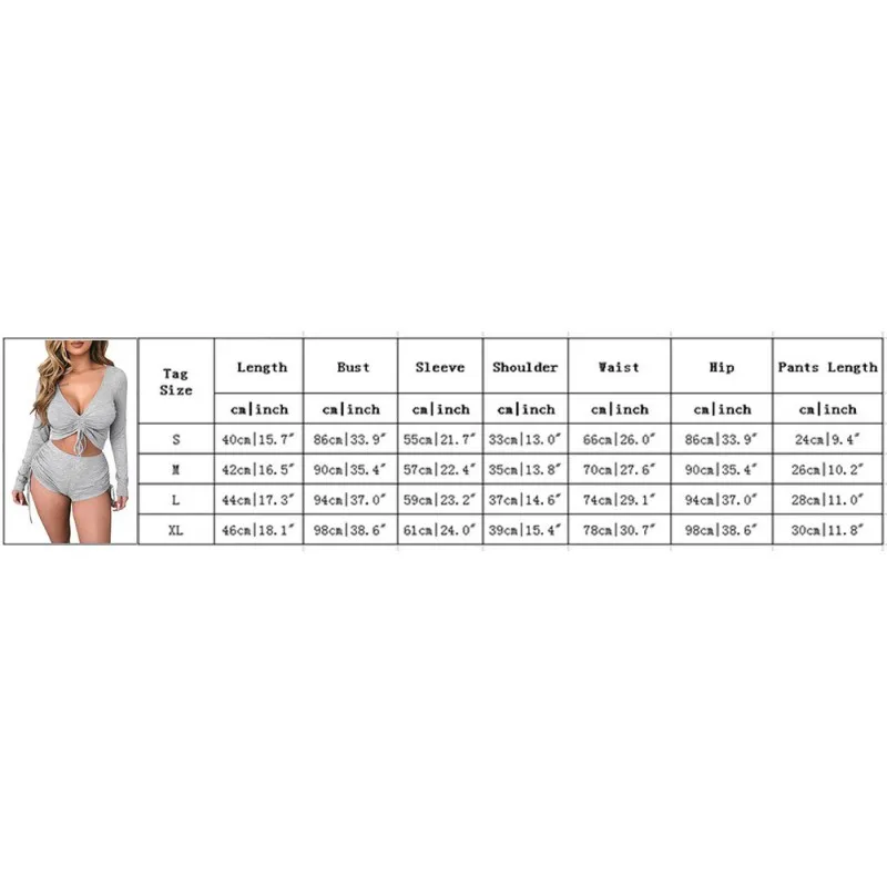 

Women Autumn Winter Sexy Set Solid Color V-neck Low-cut Casual Drawstring Flannel Shorts Women's Set