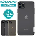 Оригинальный ультратонкий чехол Nillkin из ТПУ 0,6 мм для телефона iPhone 11 Pro Max 5,8 6,1 6,5 Nilkin, силиконовый чехол, прозрачный чехол