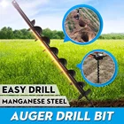 Спиральное сверло для садового бура, 80 см, 3 размера