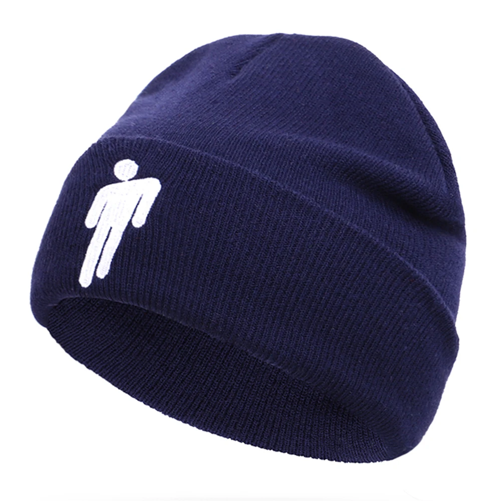 Billie Eilish Beanie, 15 цветов, вязаная зимняя шапка, одноцветная, в стиле хип-хоп, вязанная шапка Skullies, шапка, аксессуар для костюма, подарки, теплая зимняя шапка