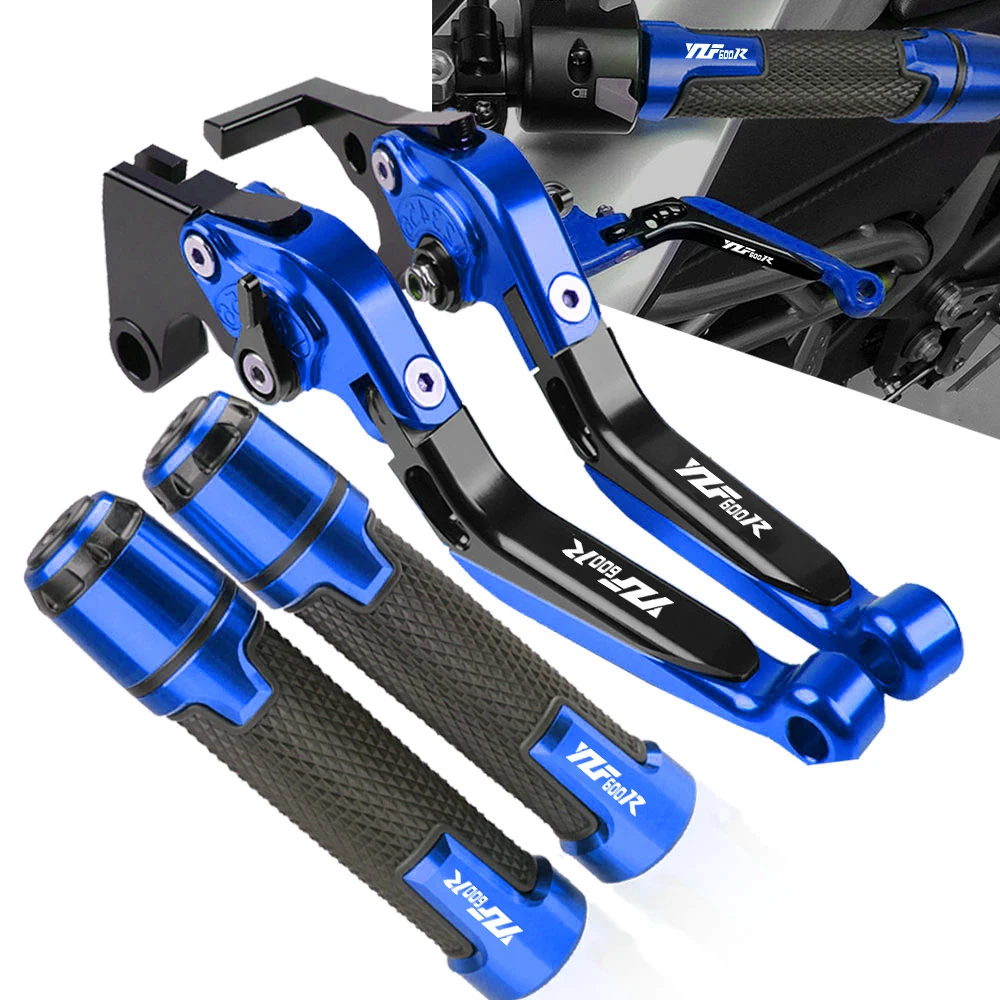 

For YAMAHA YZF600R THU 1995-2008 YZF600R thundercat 1996 1997 1998 1999 Motorcycle Brake Clutch Levers Hand Handlebar grips Ends