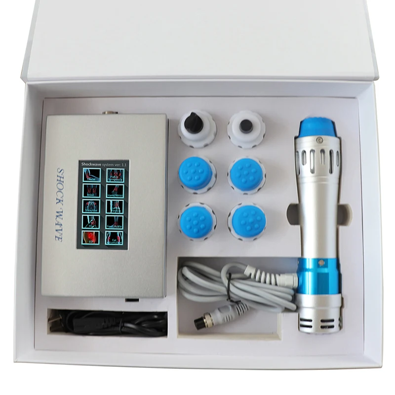 

Новейший электромагнитный массажер для тела, аппарат для терапевтической ударной волнистой терапии, обезболивающий массажер, разделяемое ...