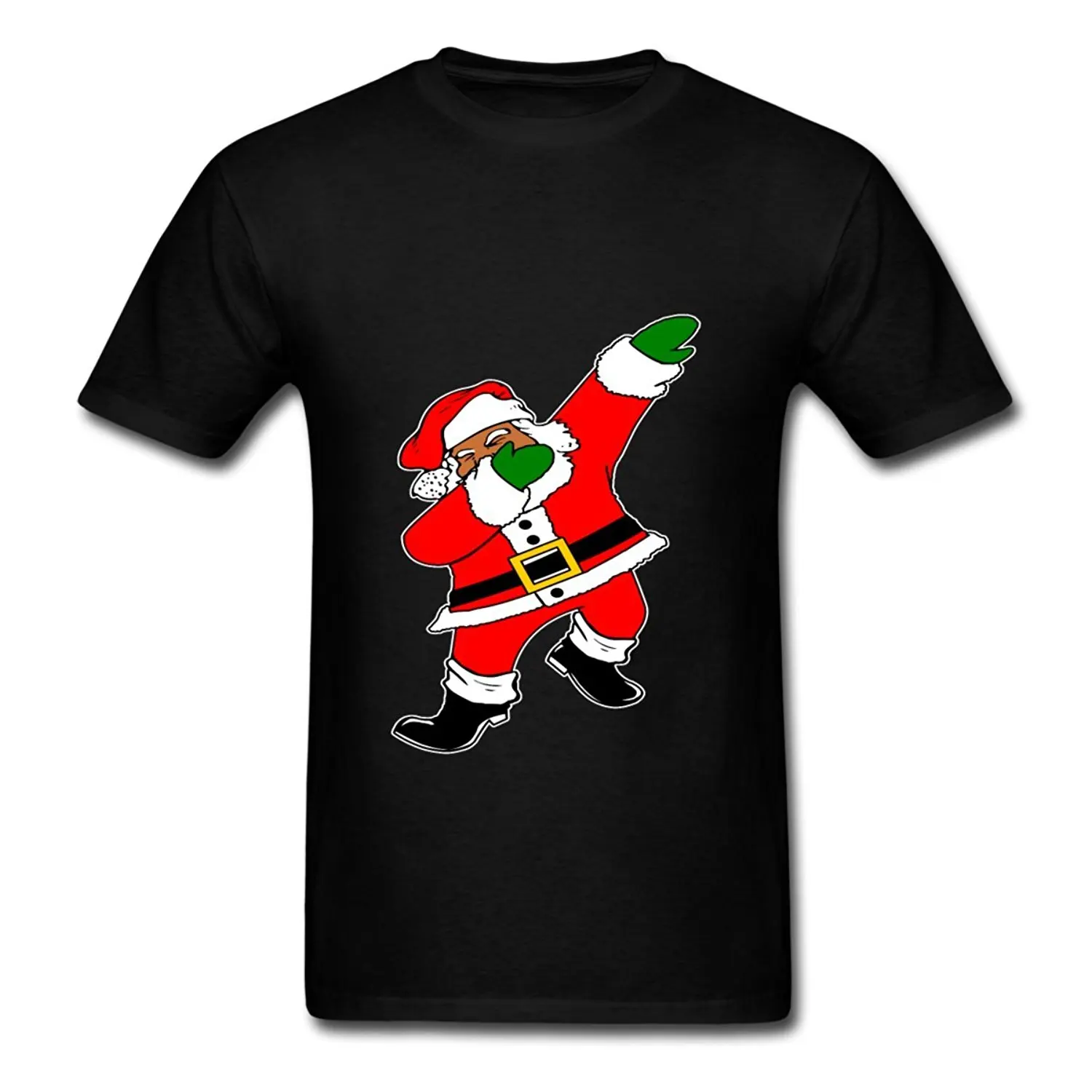 

Funny Design Dabbing Santa Claus Christmans Gift Mens T-Shirt. Cotton Short Sleeve O-Neck UnisexT Shirt New S-3XL