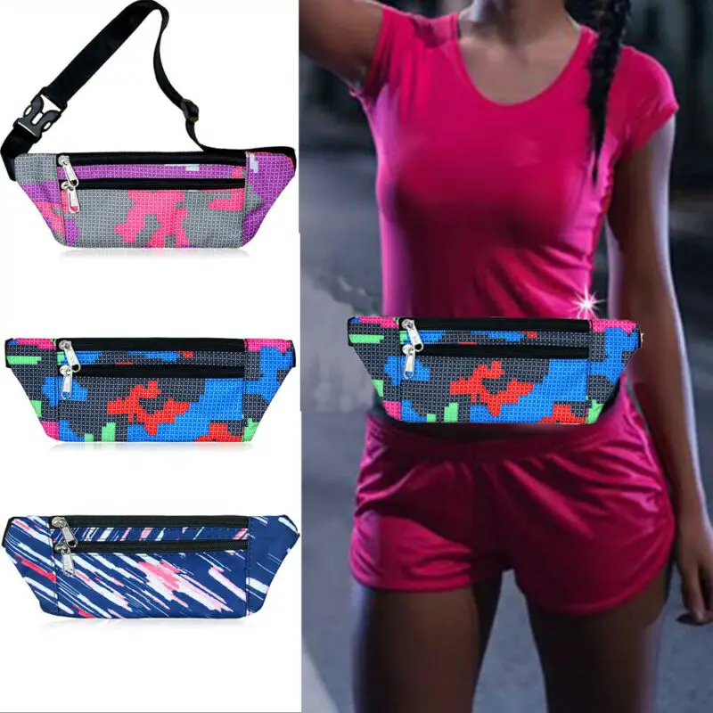 Waist packs waterproof banana bag belt for woman pure neutral waist phone man | Багаж и сумки
