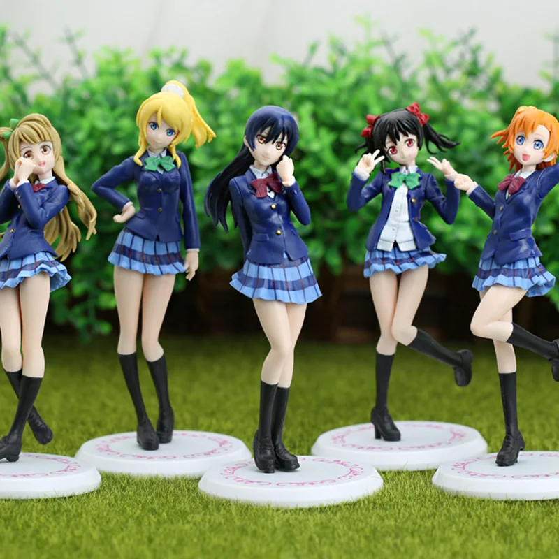 

16cm LoveLive Brinquedos Sonoda Umi Rin Hoshizora Nico Yazawa Kotori Minami Ellie Beautiful Girls PVC for Kids Collection Toys