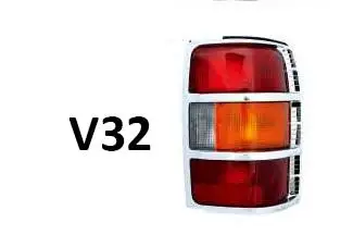 v32 V31 v43 v32 V33 задний фонарь для pajero парковочный светильник для MONTERO 1989-1999 второго поколения md628059 задний противотуманный фонарь сигнал поворота - Испускаемый цвет: v32