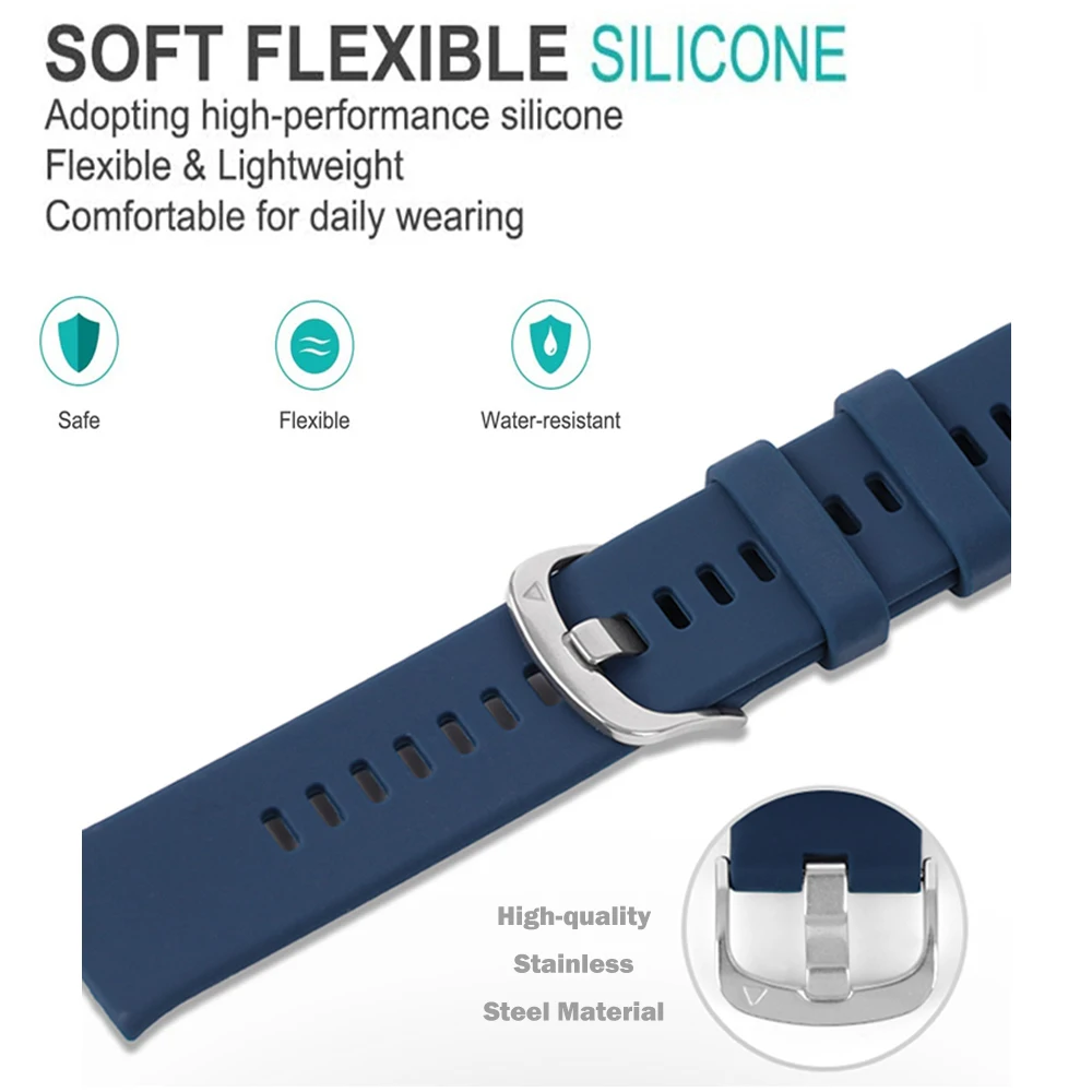Watch Strap For Huawei Watch Fit Band Soft Silicone Replacement Strap For Huawei Watch Fit Correa Bracelet Accessories Strap