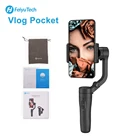 FeiyuTech Vlog карманный мини 3-осевой складной карданный стабилизатор для смартфона Iphone HUAWEI XIAOMI стабилизатор для телефона