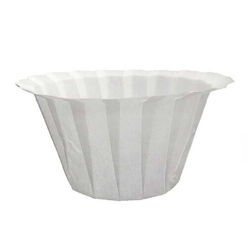 

100pcs Home Kitchen Disposable Paper Filters Cups Replacement Coffee Filters Kit
