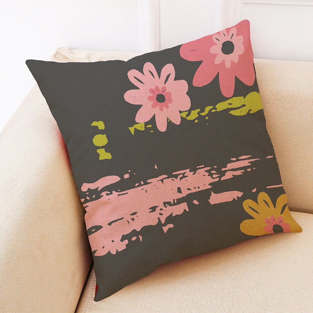 Наволочка для подушки с изображением пляжа украшение дома наволочка диванной