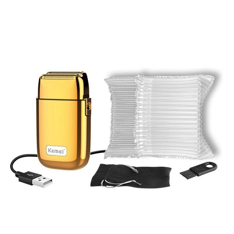 

All-metal Powerful Foil Electric Shaver Hair Rechargeable Shaving Machine For Men Beard Razor Barber Finishing Fades 210-240V