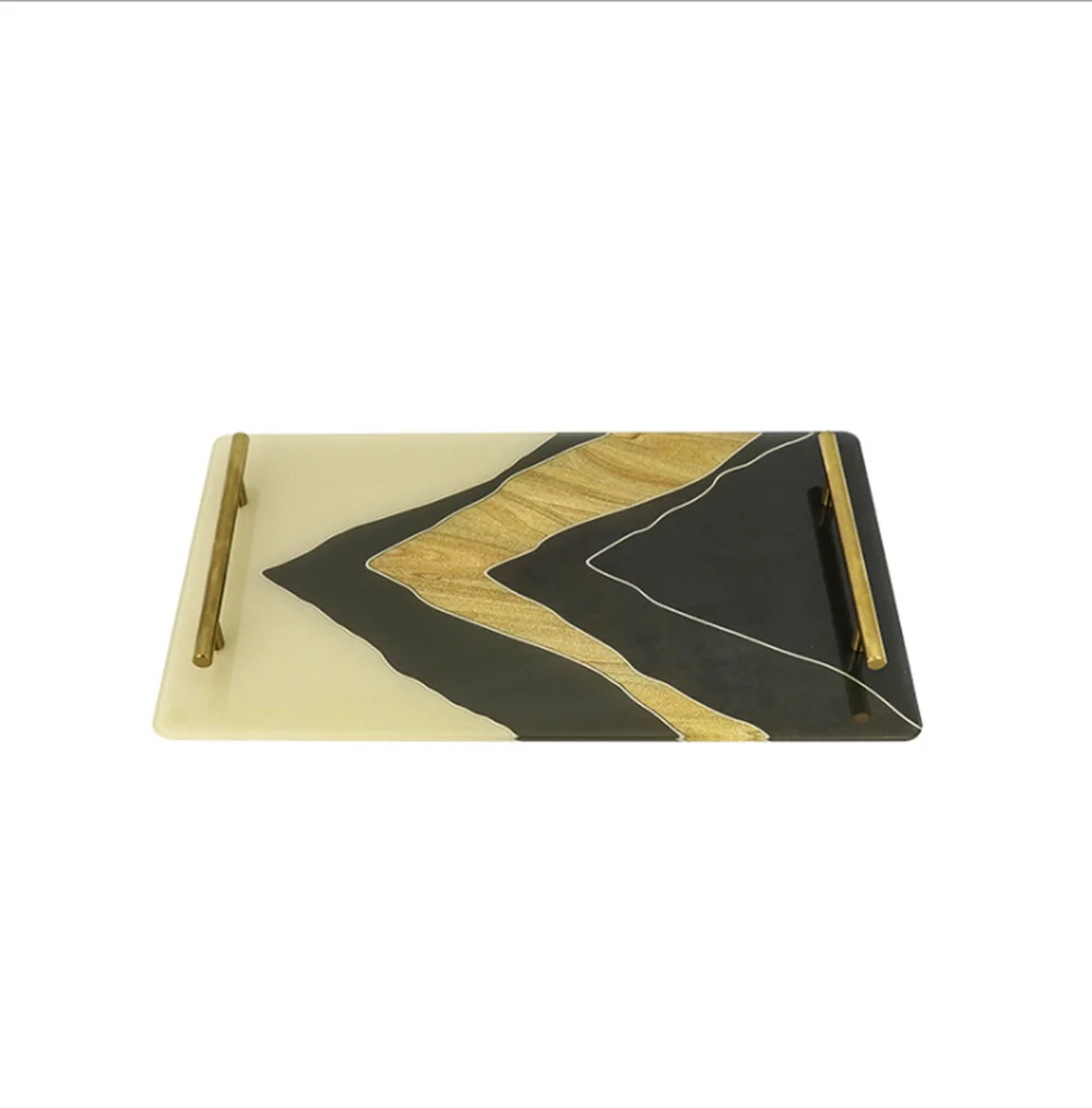 46*27 см в европейском стиле Прямоугольные подносы домашняя шкатулка для хранения