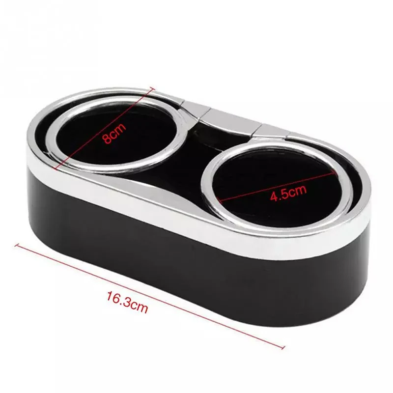 Новая двойная регулируемая складная Автомобильная чашка подставка для напитков