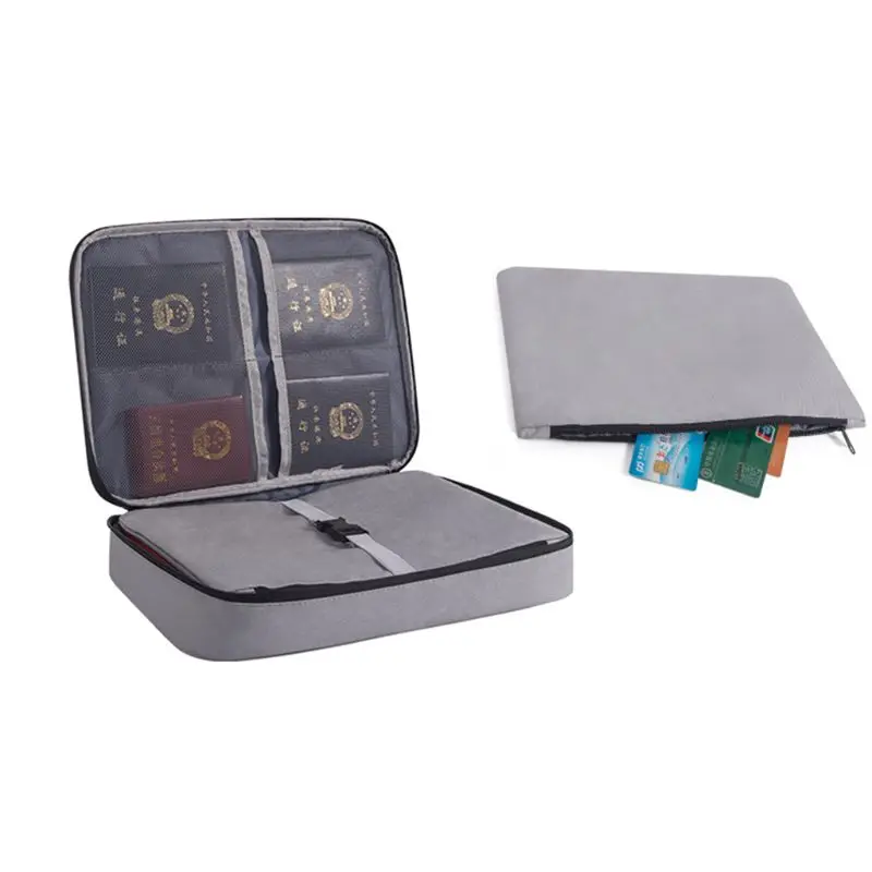 

Document Ticket Storage Bag Waterproof Large Capacity for Home Office Travel