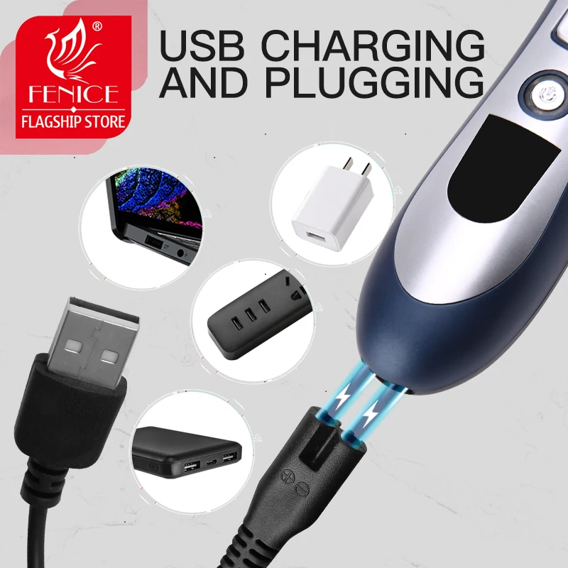 Машинка для стрижки шерсти триммер собак с USB-портом кошек |