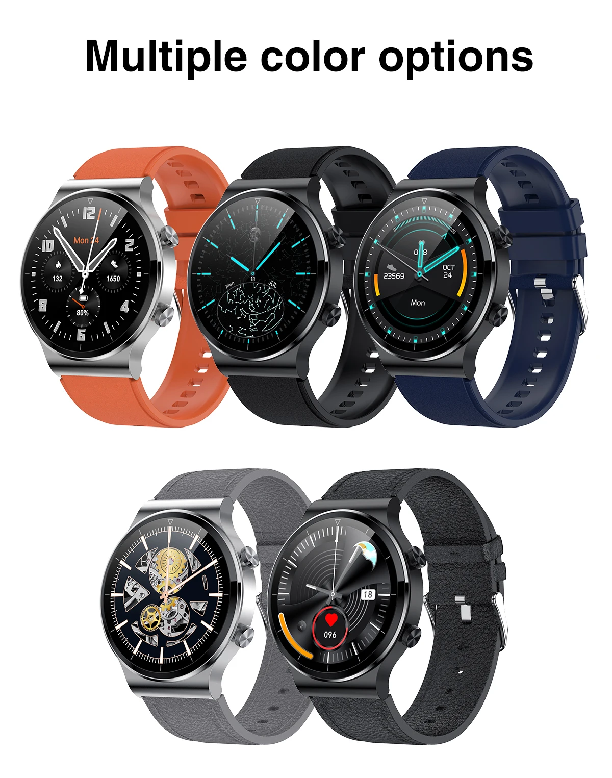 

New Smart Call Watch Women Waterproof Sport Bluetooth Smartwatch Heart Rate Blood Pressure Fitness Bracelet Men For Apple Xiaomi