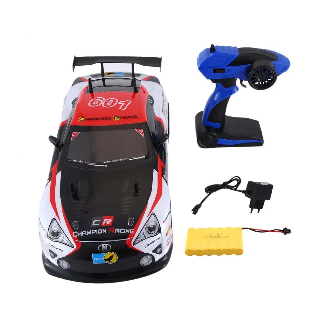 2019 Мини RC автомобиль 1/10 700 мАч 2 4G гоночный 1:10 модель автомобиля 25 км/ч плоский