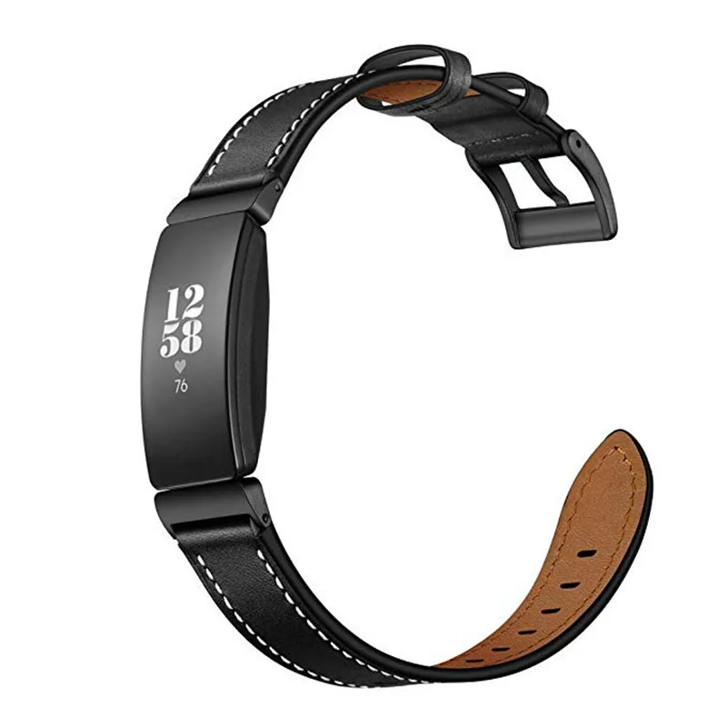 10 цветов браслет из натуральной кожи ремешок для Fitbit Inspire/Inspire Hr браслеты для Fitbit Inspire фитнес-трекер