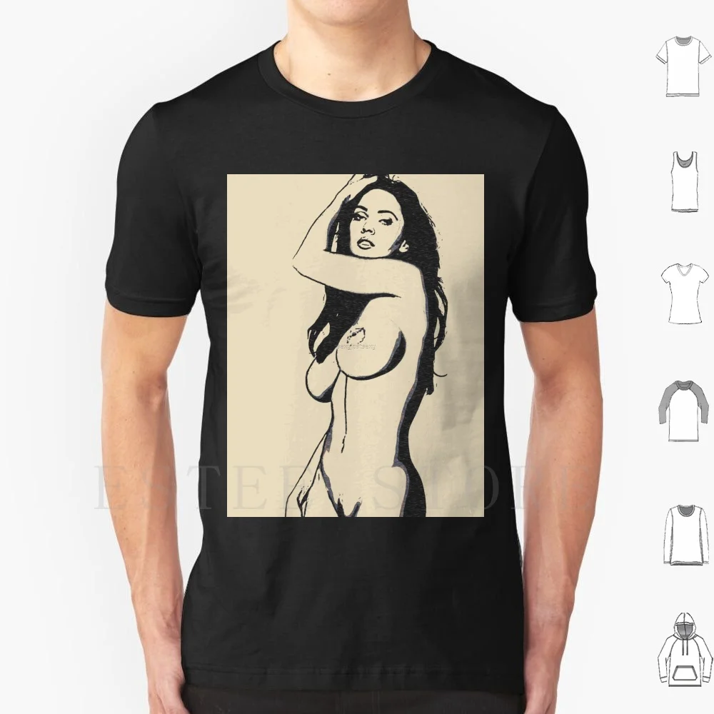 

Идеальный Ангел для тела, футболка с темными волосами для девушек, с принтом, хлопковая Футболка с рисунком для девушек, сексуальная горячая...