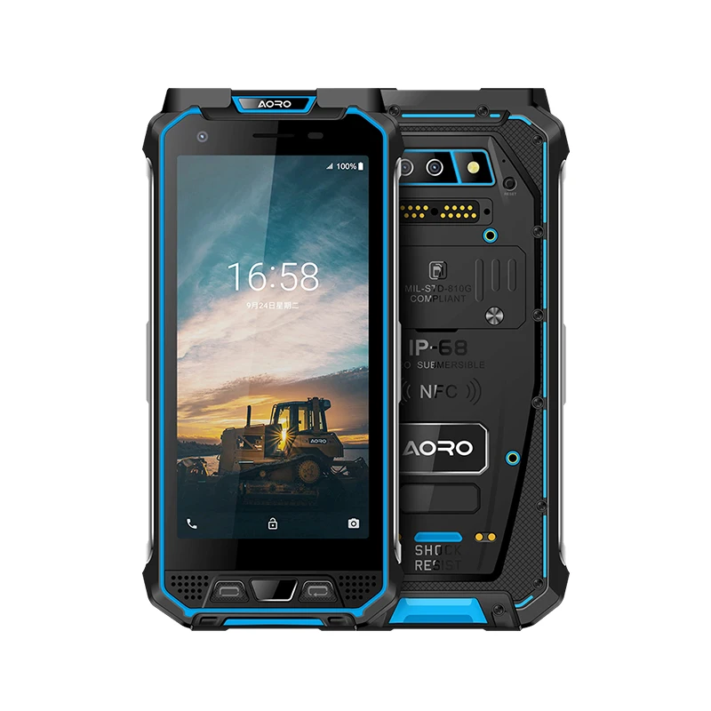 

Outdoor hanphone explosion proof gps rugged featurephone wifi mobiltelefon with pda rfid reader
