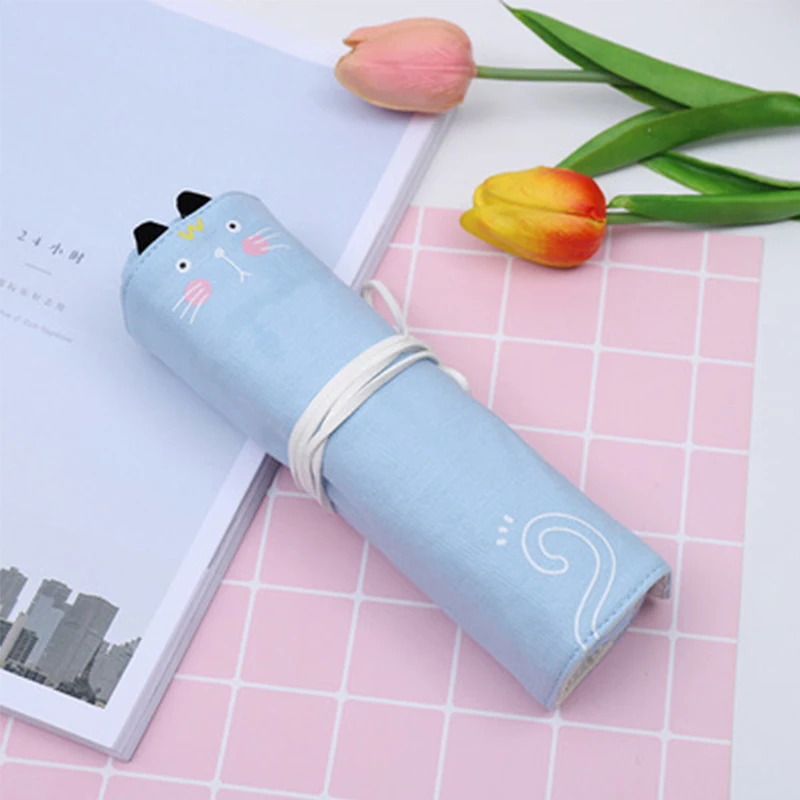 Милый креативный чехол-карандаш с милым котом для занавесок двойного назначения