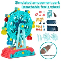 children amusement park series puzzle science education disassembly ferris hand manual diy nut assembly combination toys gifts