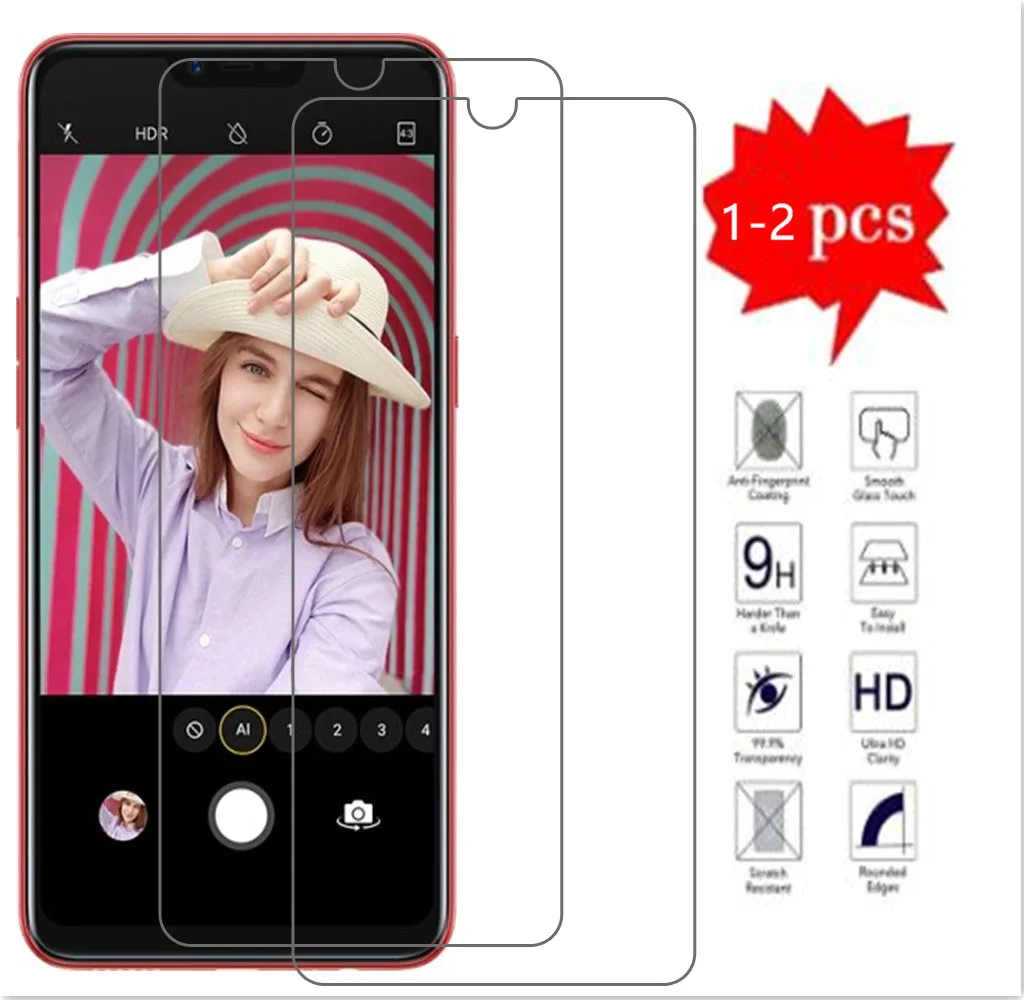 

Закаленное стекло для OPPO A9 2020 A9X A8 A7 A7X Hard 9H, 1 шт./3 шт., Защита экрана для OPPO A12 A12e A3 A5X A5 2020, защитная пленка HD