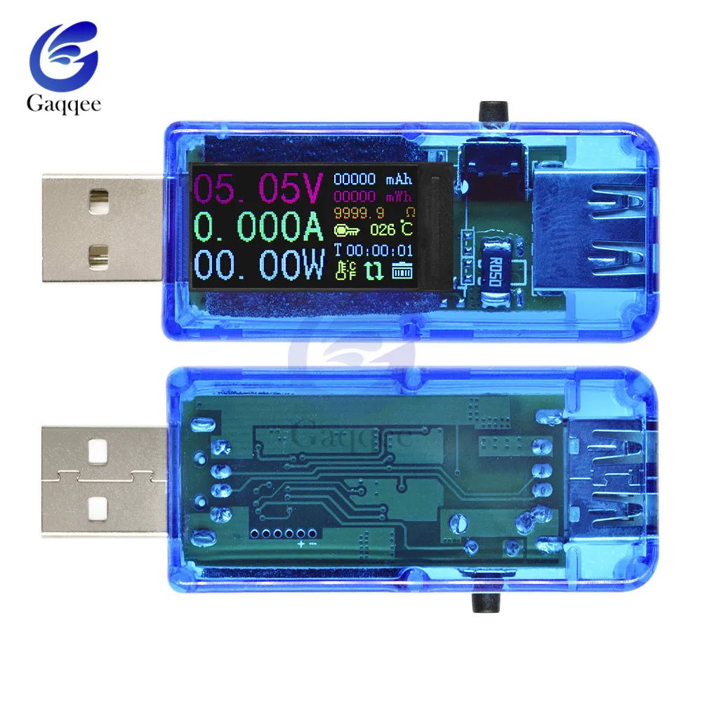 USB Тестер DC Цифровой вольтметр Amperimetro измеритель напряжения тока детектор power Bank индикатор зарядного устройства/нагрузочный резистор/разъем
