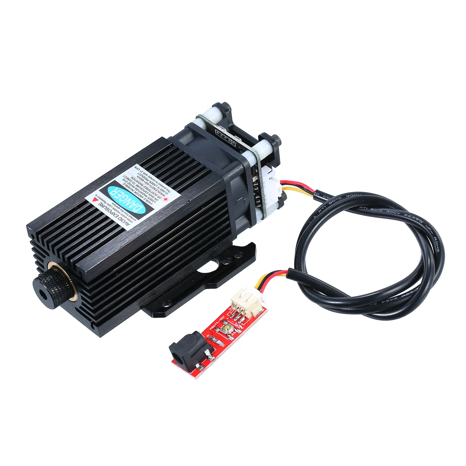 Лазерная головка 7W/15W/20W 12V лазер формата Blue Ray модуль модуляция для DIY
