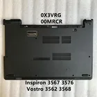 Новинка для Dell Inspiron 15 3567 3565 3576 черный D Нижняя крышка Корпус для ноутбука 00MRCR 0X3VRG X3VRG