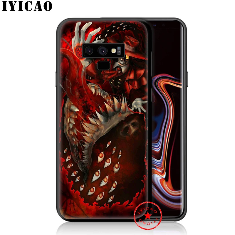 IYICAO Hellsing Alucard Soft Phone Case for Samsung Galaxy S10e S10 S9 S8 Plus S6 S7 Edge Note 10 9 8 |