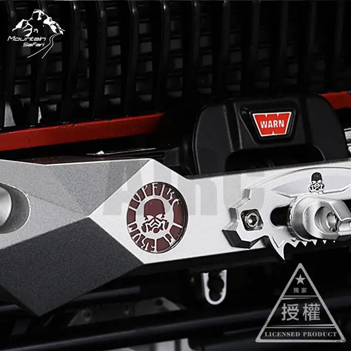MS 1:10 IM FBOM TOPFIRE Predator II JEEP Wrangler AXIAL SCX10 модифицированный передний бампер|Детали и